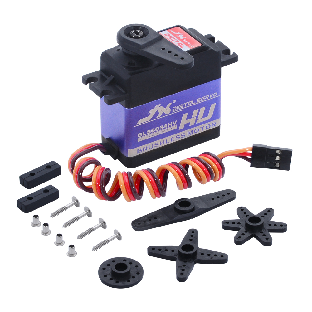 Rc Helicopter Servo - JX BLS6034HV 60g 33kg ブラシレスデジタル金属ギアサーボ。RCカー、クローラー、RCボート、ロボット、飛行機、ヘリコプター用。