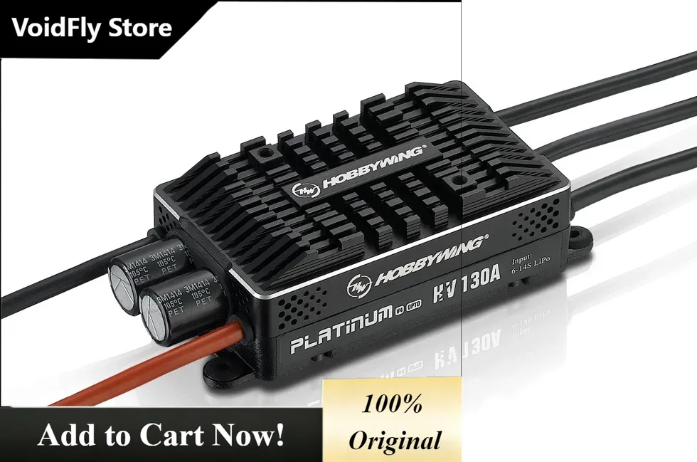 Rc Helicopter Remote Control - VoidFlyオリジナルHobbywing Platinum HV V4 4.1 130A