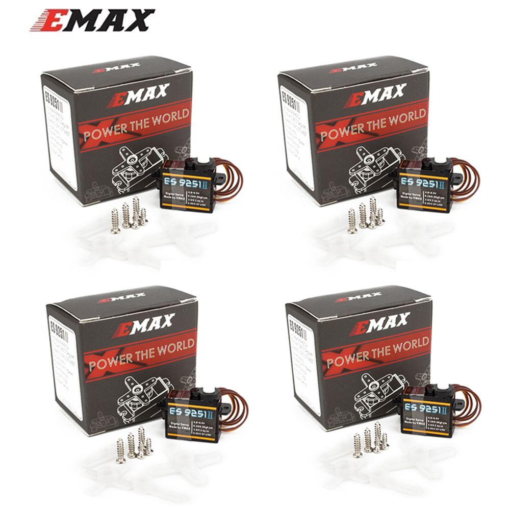 EMAX ES9251II ES9251 4g マイクロデジ - Rc Helicopter Servo のレビューと価格