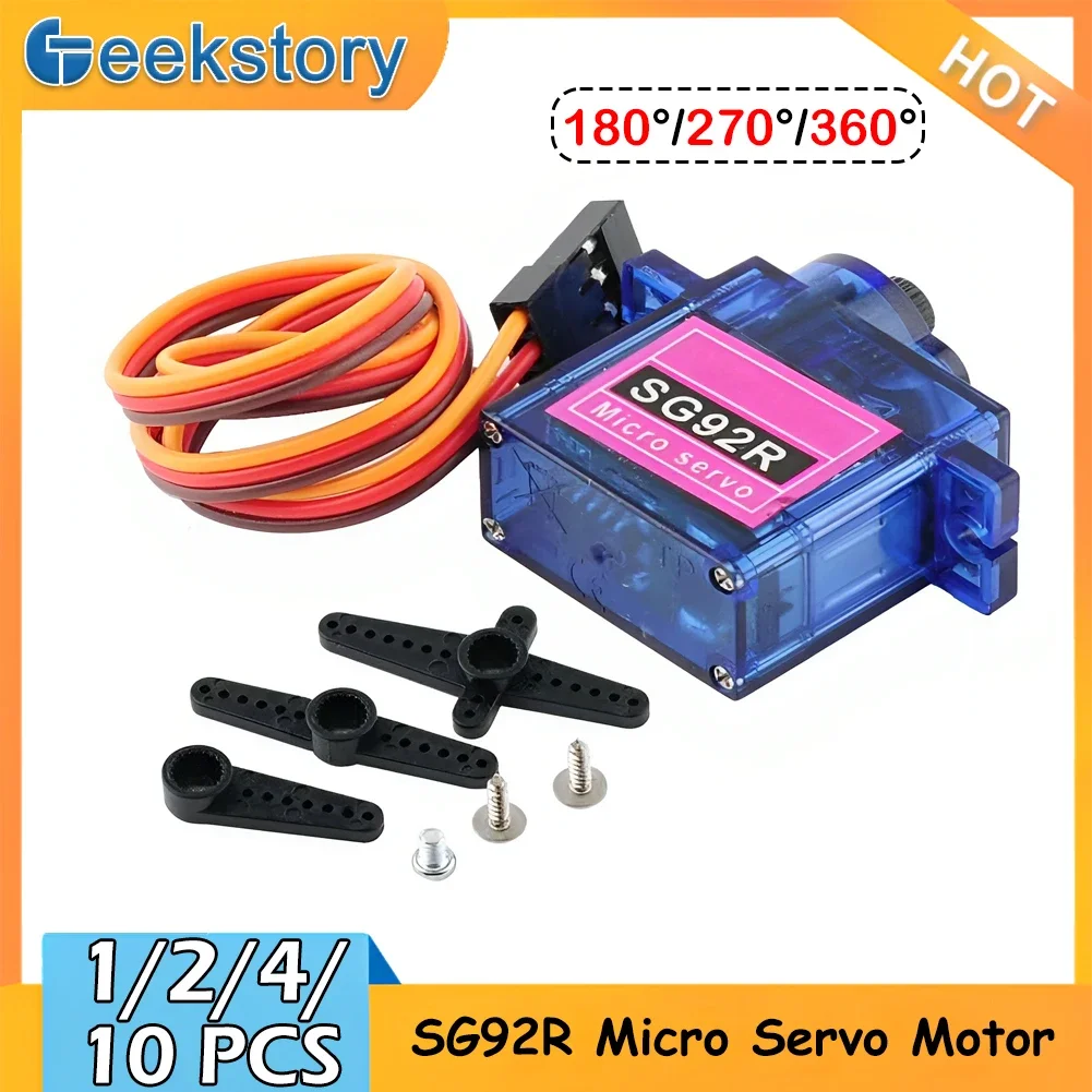 SG92R 9g マイクロアナログサーボモーター 1/2/4 - Rc Helicopter Servo のレビューと価格