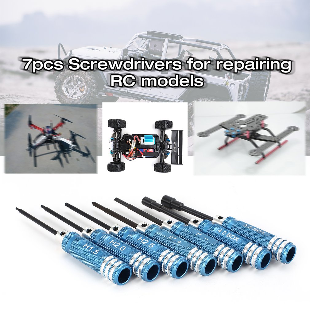 YSIDO 7 個 1.5 2.0 2.5 ミリメートル六角 - Rc Helicopter Tool Kit のレビューと価格