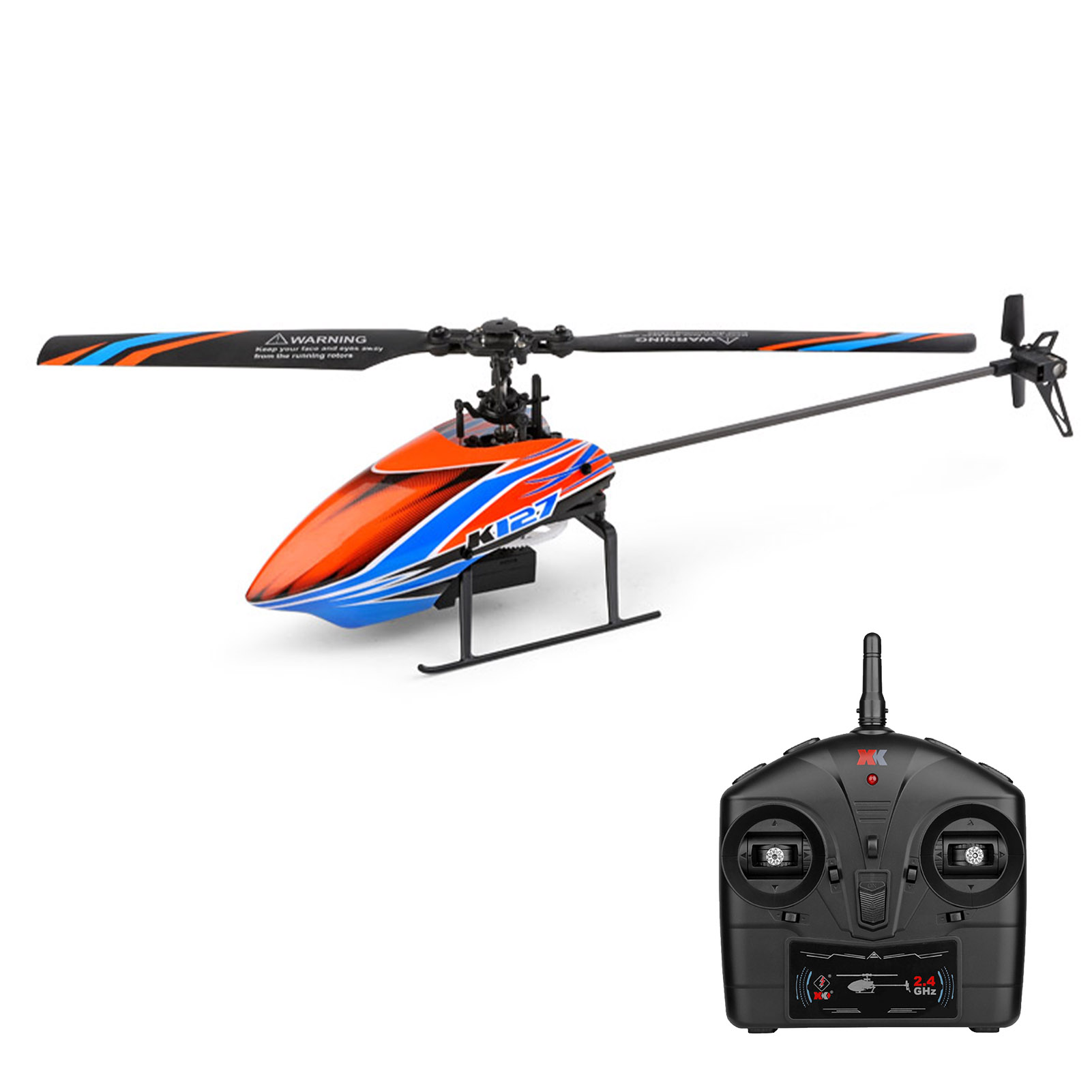 Wltoys xk k127 4ch 6軸ジャイロスコープシ - Rc Helicopter Blade のレビューと価格